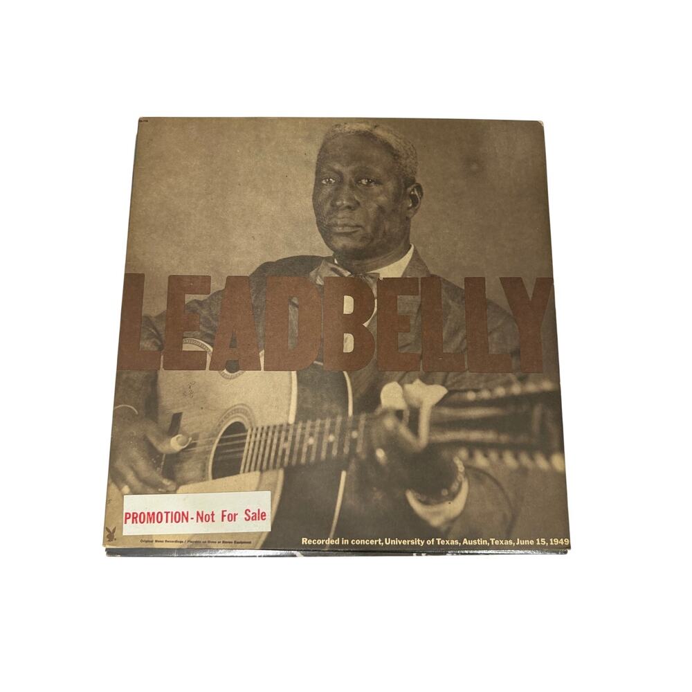 LEADBELLY: ’73 Playboy Records Country Blues Vinyl LP Record Album